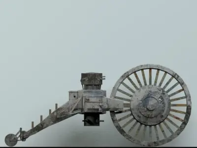 Tsar Tank 1914-1915 years 3D model