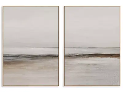 Abstract Painting Frame set 3D model 311