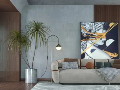 Dream living room  3D model