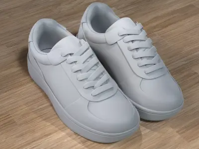 Generic Shoe Model 2 Low-poly 3D model