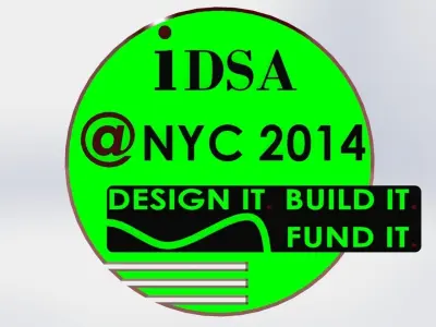IDSA pin Free 3D model