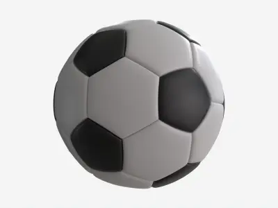 Soccer Ball 01 Standard 3D model