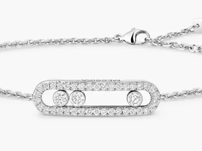 Messika Bracelet Jewelry Gold 3D print model purchase