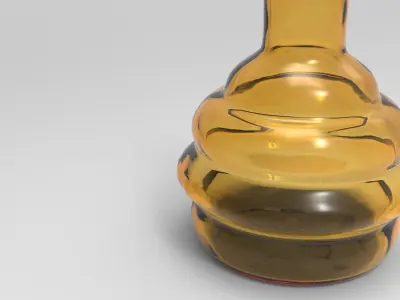 Klo Vase Low-poly 3D model