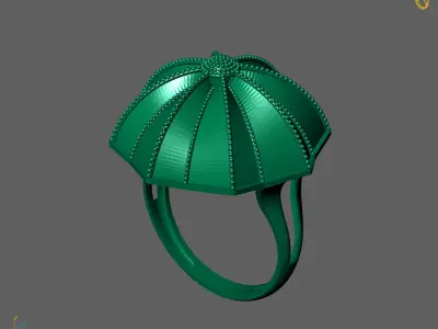 Women Plain Ring Ready STL Models Womens Ring 3d models 3D print model 29