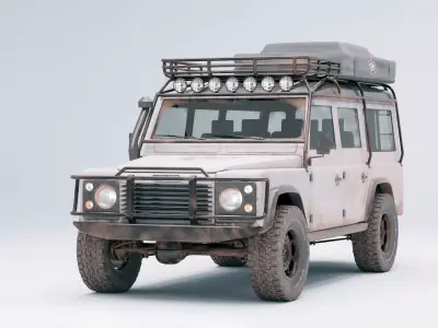 Land Rover Defender D110 Overlander 3D model