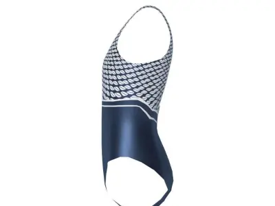 Bathing Suit Low-poly 3D model