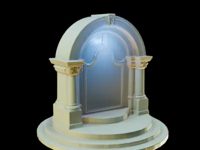 Memorial Altars Asset Pack  3D print model