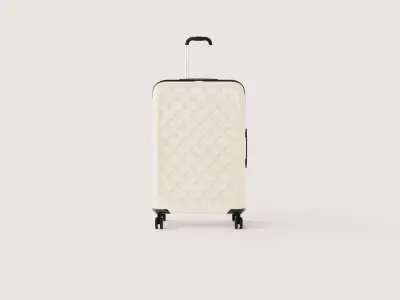 SUITCASE 64 CM Low-poly 3D model