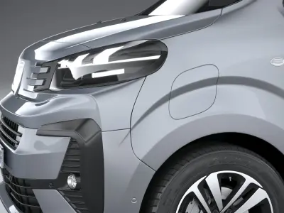 Peugeot E-Traveller 2024 3D model