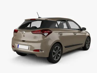 Hyundai i20 Asta 20183D model 3D model 3D model
