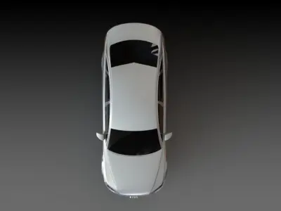 Audi A8 2017 Model 3D model