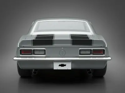 1968 Chevrolet Camaro Z28 3D model