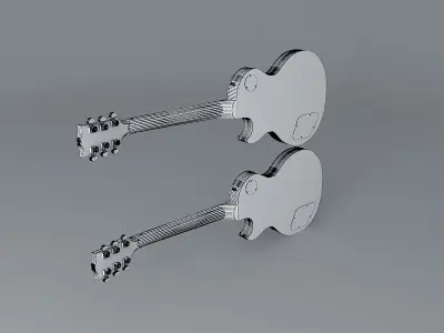 Gibson Les Paul Standard guitar Free 3D model