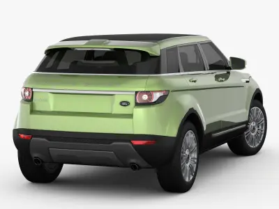 Range Rover Evoque 5-Door 2012 3D model