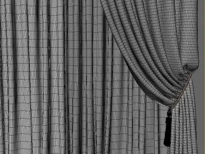 Set 06 Curtain 3D model