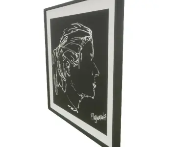 Picture Frame - Tahnee Low-poly 3D model