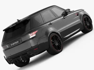 Range Rover Sport Startech 2014 3D model