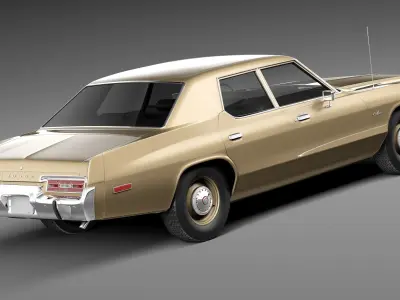 Dodge Monaco 1974 3D model