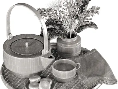 decorative set37 3D model