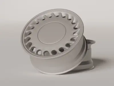 Opel Kadett GSI Rims 3D model
