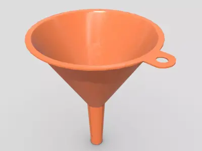Funnel 2 Low-poly 3D model