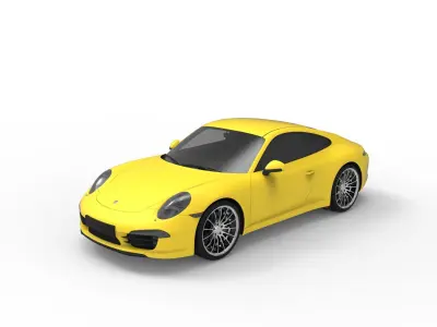 PORSCHE CAR 3D MODEL 3D model