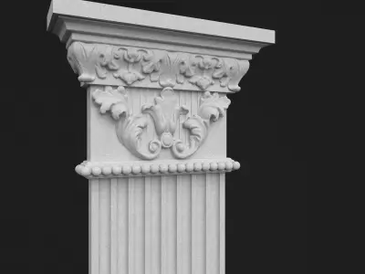 Column Decorative 10 3D model