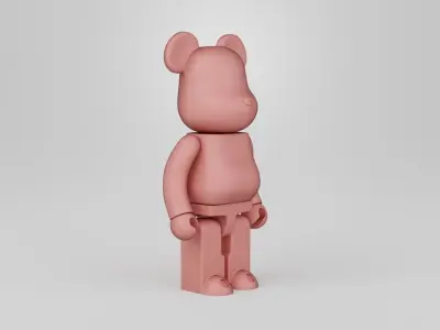 Bearbrick 280mm Move 3D print model