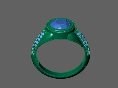 STL 3DM Gents Rings Ready Models Mens Rings 3D print model 3D print model