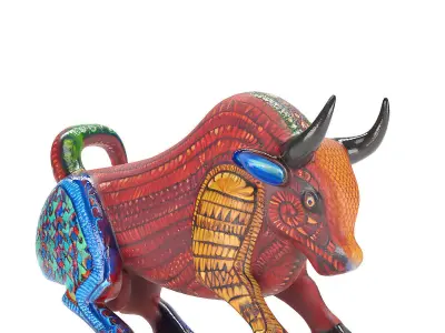 Alebrije bull 02 3D model