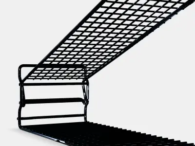 SKOSTALL Shoe organizer Low-poly 3D model