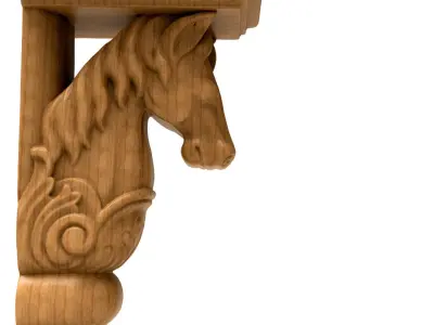 Column Capital 3D Model 3D model