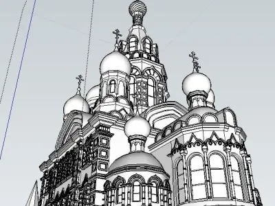 Church of the savior on blood 3D model