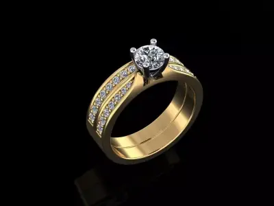 Women Ring 34 3D print model purchase