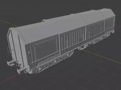 H0 1-87 scale Sahimms 900 freight car 3D print model