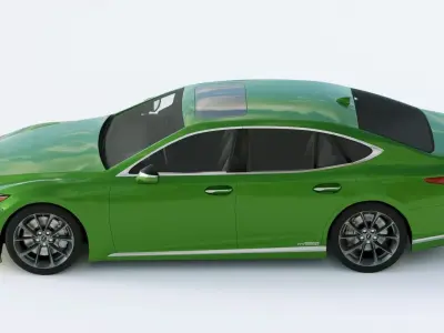 Lexus LS500H 2019 3D model