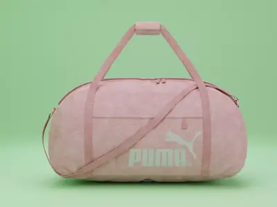 Bag sports pink 3D model