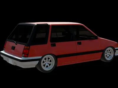 HONDA CIVIC SHUTTLE  3D model