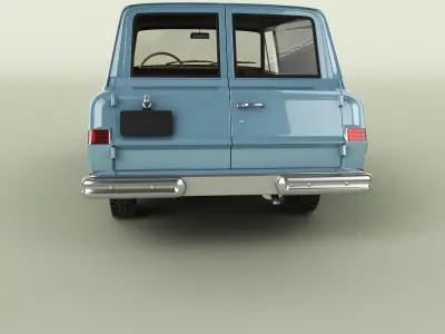 Jeep Wagoneer Panel Delivery 3D model