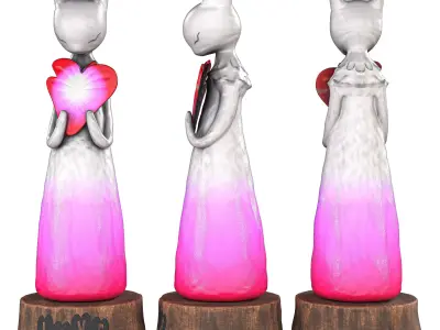 Hevaline Set Decor 3D model