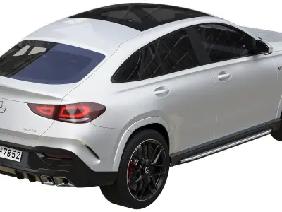 Mercedes Benz AMG GLE 63 Coupe 2021 3D model