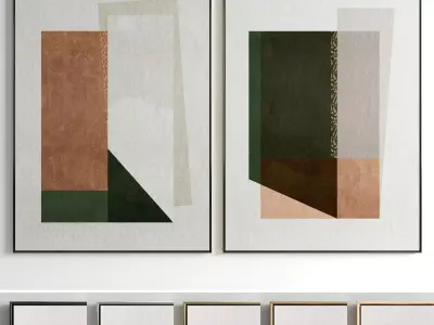 Photo Frame 300 Low-poly 3D model