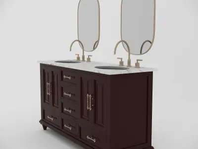 bathroom vanity 3D model