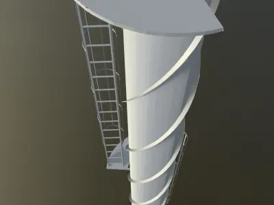 Industrial building 2023-0006 3D model