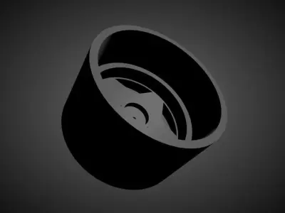 Borbet A scalable and Printable rim 3D print model