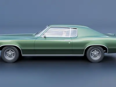 Pontiac Grand Prix 1969  3D print model