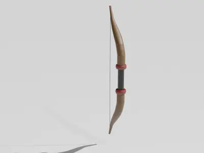 Simple Bow 3D model