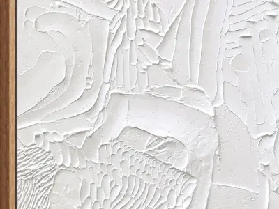 Plaster Two Frame 27 Low-poly 3D model