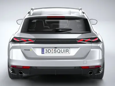 Peugeot 508 SW PSE 2023 3D model